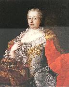 MEYTENS, Martin van Queen Maria Theresia sg USA oil painting reproduction